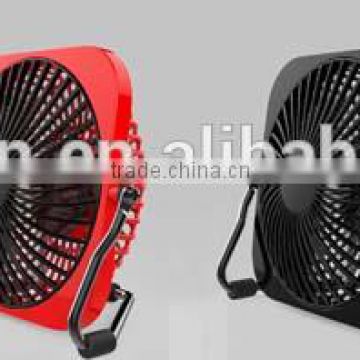 2015 Hot sell 4 inch 5v usb mini fan usb fan with adapter