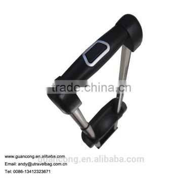Plastic/metal retractable/extendable/pulling tube handle for internal luggage
