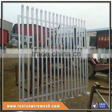 steel palisade fence