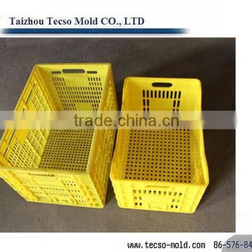 professional auto drop plastic crate mould factory in China