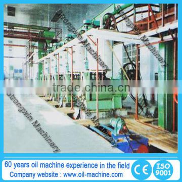 the complete sunflower oil production line for tun key project from China