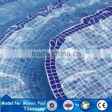 decorative swimming pool floor tiles standard size mosaic