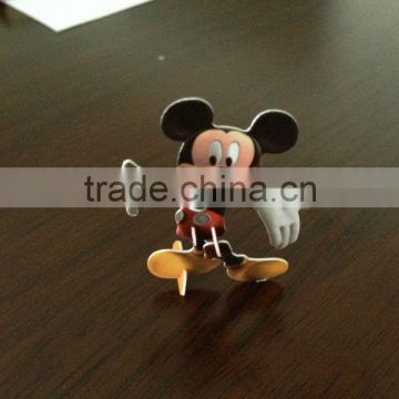 3d mickey mouse card