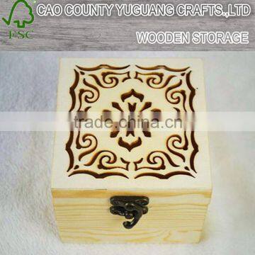 The latest version of 2016 Hollow out pattern wooden boxes