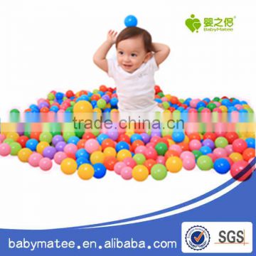Babymatee colorful ball fun ball soft plastic ocean ball baby kid toy swim pit toy