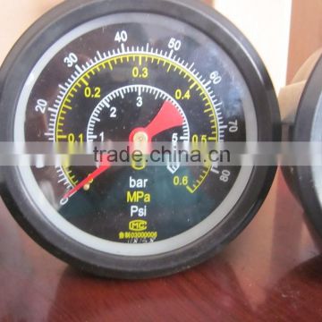 Air filled pressure gauge 0-6,0-1.6,0-0.6,0-0.16Mpa,good product ,low price