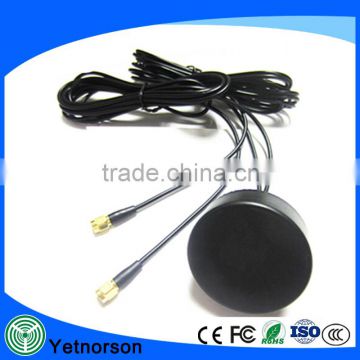 gps antenna external active 28dbi high gain gps antenna for 1575 25*25cm ceramic with Magnetic screw mounting