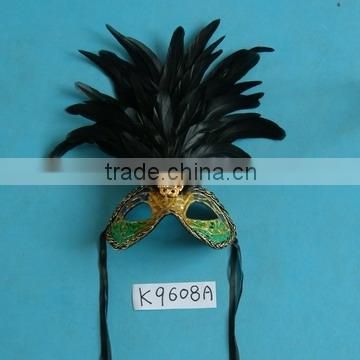 Mardi Gras Mask for Party Decorations(Mardi Gras Feather Mask)