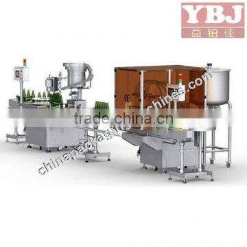 2 heads filling and capping production line