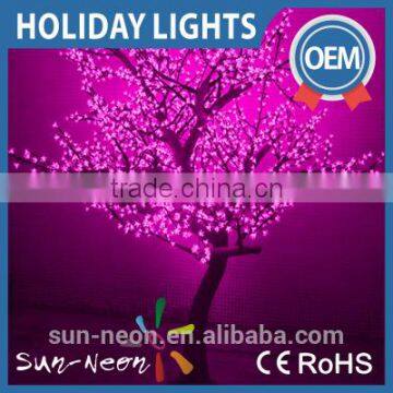 Colorful led Cherry tree/chrismas led tree light for decorating