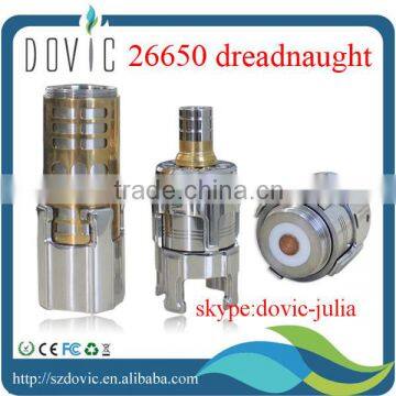 top quality 26650 dreadnaut mech mod Hybrid 26650 Battery Mechanical Mod