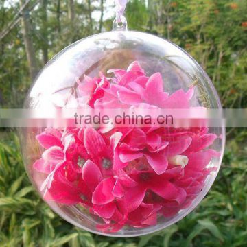 Clear Hollow Christmas Plastic Balls