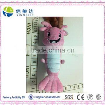 Plush Pink Shrimp soft toy