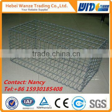 2016 hot sale pvc coated gabion wire mesh box,galvanized gabion box