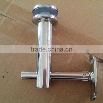 Pipe Support 304 Stainless Steel Handrail Holder Mounted Glass Fitting