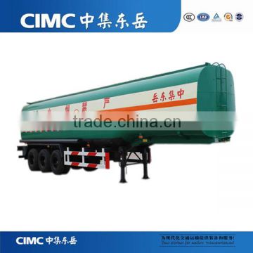 CIMC tri-axle milk/water transport tanker trailer for sale