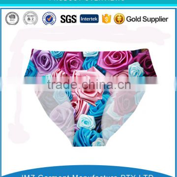 Digital print panties for custom women underwear