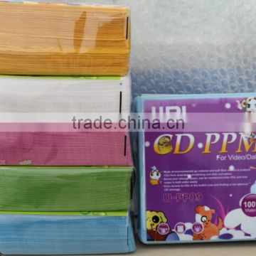U-PP09 wholesaler CD sleeves good quality DVD bags