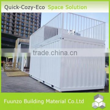 Self-assemble Fire Insulation Portable White House with Terrace