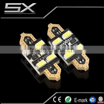 2015 Factory Direct Sale!!! T10 168 194 5730 C5w 4-smd Led License Plate Light Bulb Dome Side Marker Lamps Wholesale Lot