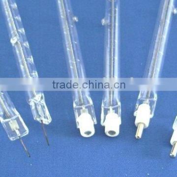 Clear Fused Infrared Quartz Halogen Heating Lamp of Tungsten Wire