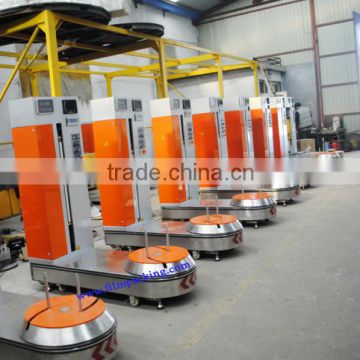 Restaurant/airport luggage stretch wrapping machine