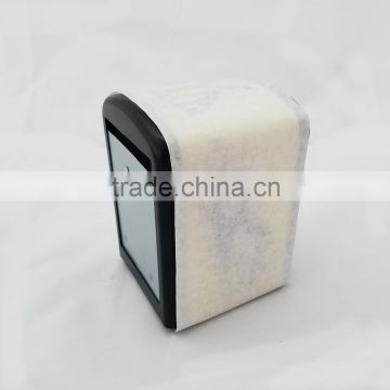 Tissue box, CMYK/Solid color/Silk printing tin napkin dispenser
