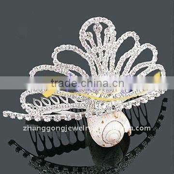 fashion jeweled princess tiara