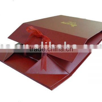 Red Paper Folding Box