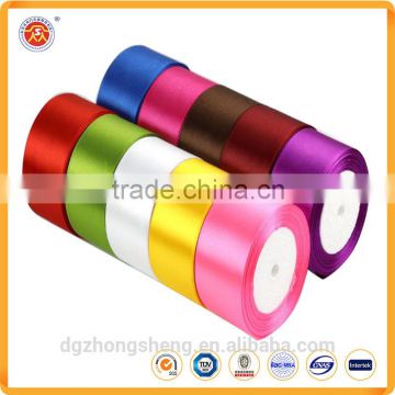 Hot Sale Popular Polyester Material Ribbons Custom Printed Satin Ribbons Silk Ribbons for Wedding / Holiday Decoration / Package
