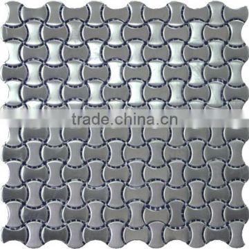 Stainless steel mosaic tile