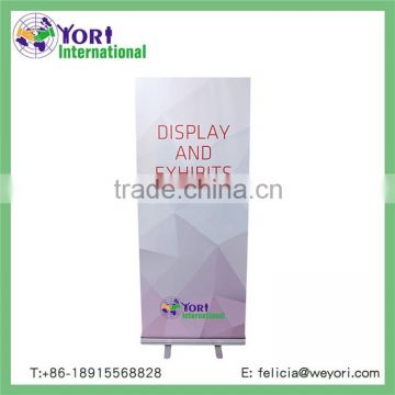 Yori custom aluminum roll up display,advertisement banner stand