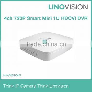 Economic 4Channels 720P Smart Mini 1U HDCVI DVR