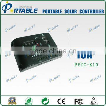 12V 10A solar charger controller with led display pwm