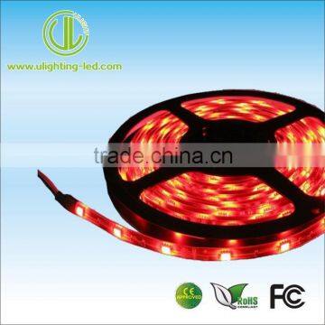 DC12V High quality Waterproof SMD3528 5-6lm 60led/M Red Flexible Led strip light