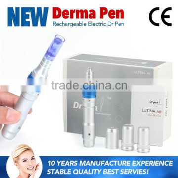 Wholsela Manufacture Dr.pen A6 Wireless Derma Stamp Electric Pen with 2 battery