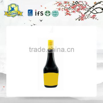 China manufacturer Customized logo low sodium soy sauce