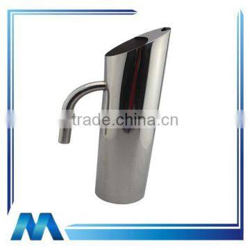 stainless steel metal water pitcher