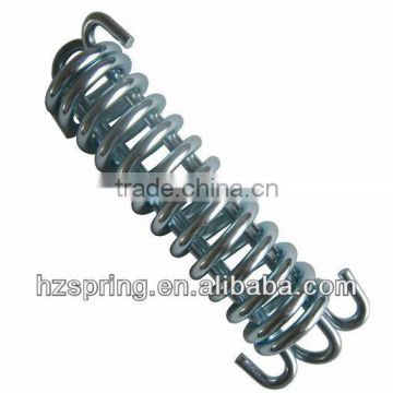Drawbar Spring / Porch Swing Spring, 7 1/4" Zinc Plated /compression spring with hook