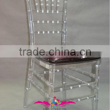 wholesale cheap clear chiavari chair, ice plastic chiavari chair