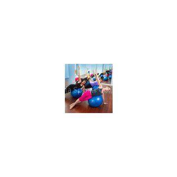 Anti-Explosion PVC Yoga Exercise Ball / Fitness Yoga Ball For Sports , ODM OEM