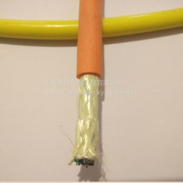 Fkm Rubber  30 Bar W.p Rov Tether Cable Multipurpose Fiber