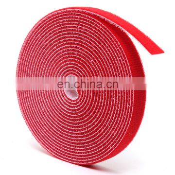Heavy duty hook and loop double side back ro back tape