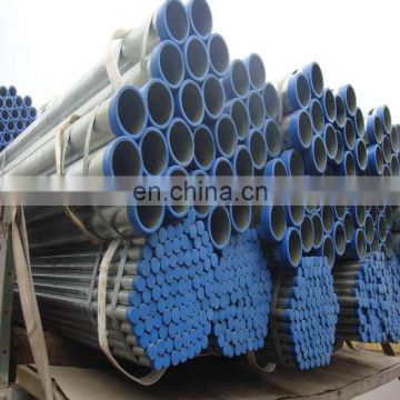 HDG threading deposit price BS1387 hot pre-galvanized GI tube ERW steel pipe