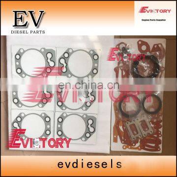 D926T D926 Full cylinder head gasket kit + cylinder liner oil seal for Liebherr R934