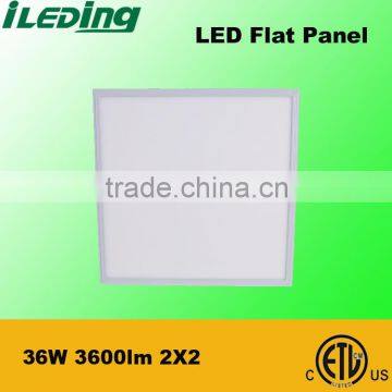 DLC ETL Approval 36W 3600lm Dimmable 5000K LED Ceiling Panel Light