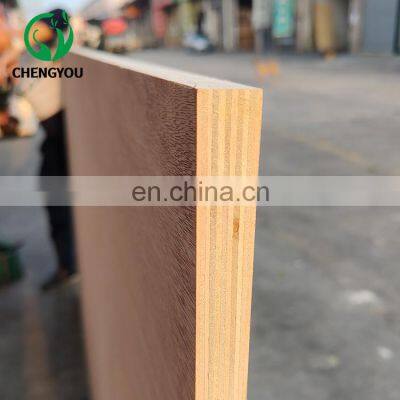 Construction Use Artificial Veneer Film Faced Plywood Sheet For Die Making