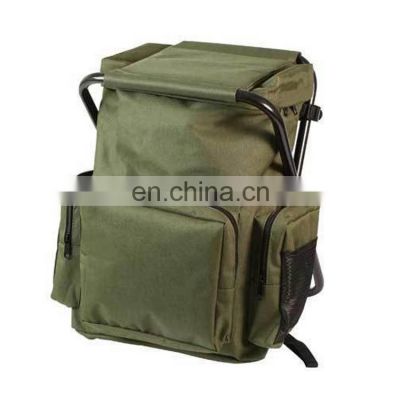 Hot sale  Multi-purpose Fishing Chair Outdoor Foldable Cooler Bag With Stand