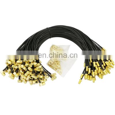 25cm RG174 Cable SMA to SMA, Right Angled Female to Male SMA RG174 Cable