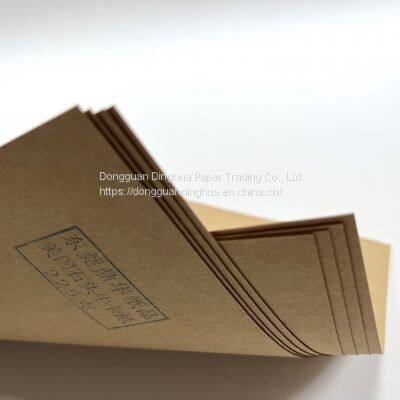 Cardboard Paper Raw Material Brown American With Competitive Price